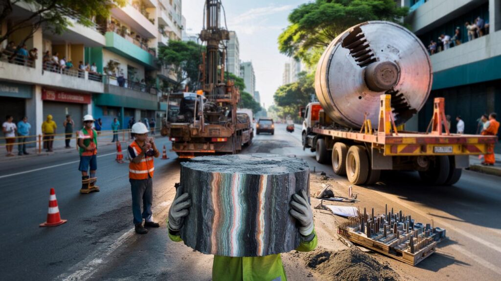 Moradores de Santo André: rocha rara a 52 m na futura Linha 20-Rosa vai mudar seu trajeto?