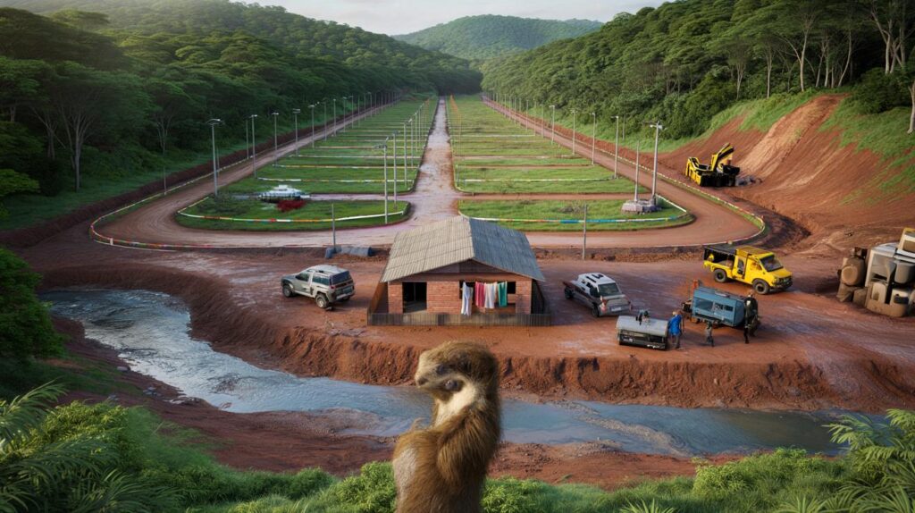 Moradores em alerta: polícia flagra loteamento na APA em Xerém com multa de R$ 500 mil e desvio de rio