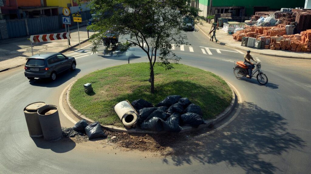 Motoristas em risco na avenida de Cillo: você perdeu a visão na rotatória? 5 fatos que cobram ação