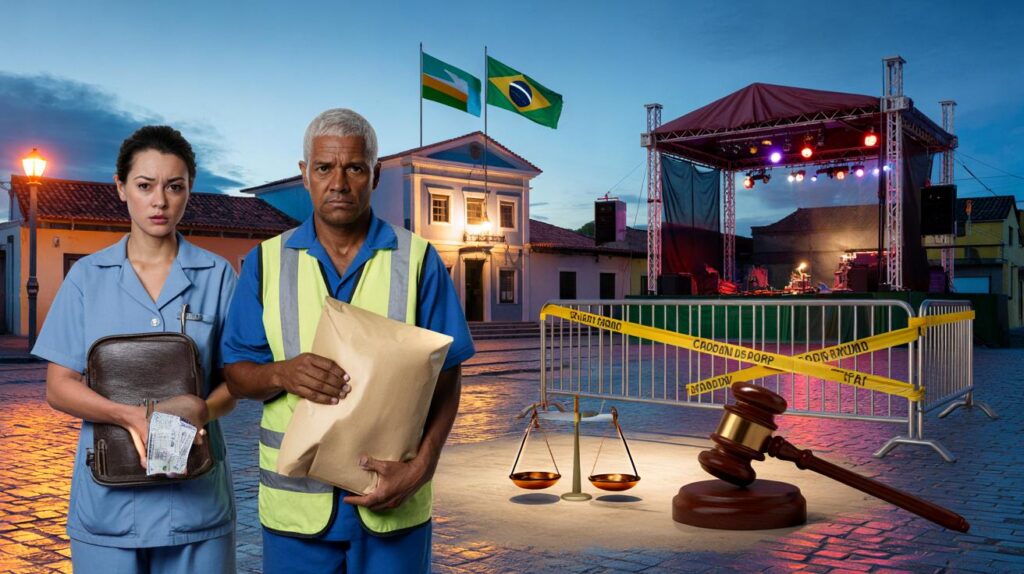 Município de 23 mil moradores planeja show de 654 mil reais: você aceitaria ver seu salário atrasar?