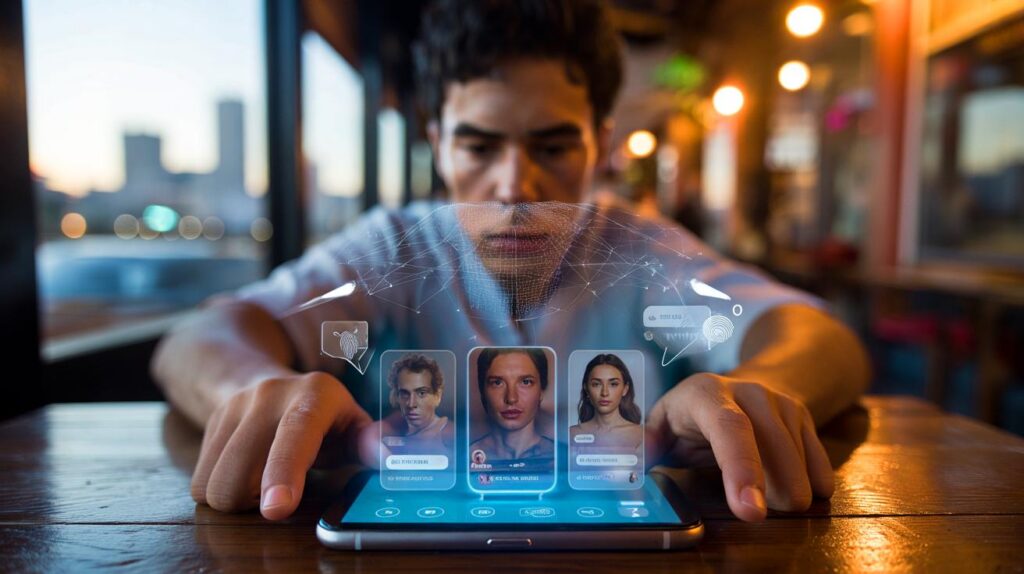 Namoro sob algoritmo: você confia quando a IA escolhe 3 pretendentes por dia e lê suas mensagens?