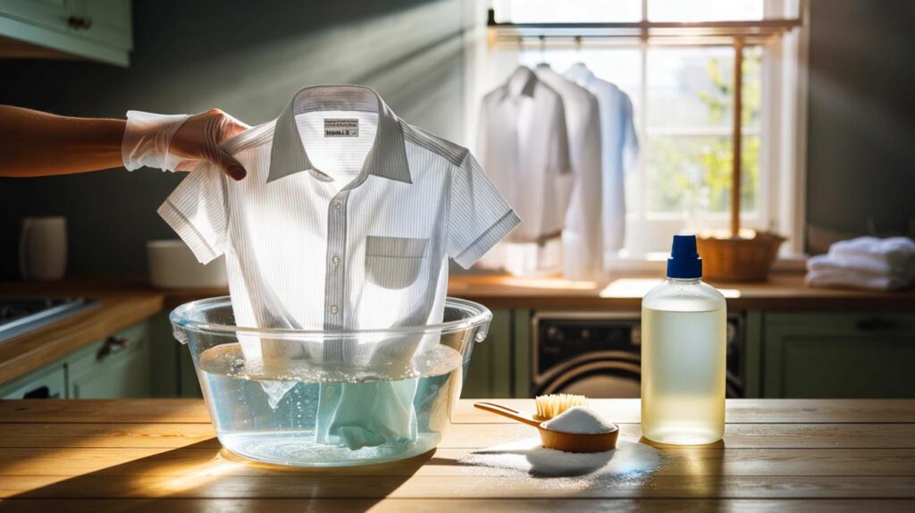 Nem cloro, nem água sanitária: 5 passos testados para você acabar com o amarelado das brancas hoje