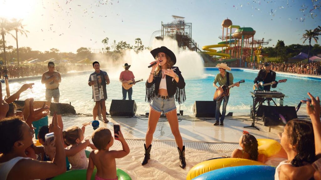 Neste domingo (9) no Wet’n Wild: você vai perder Ana Castela em Itupeva e os 27 anos do parque?