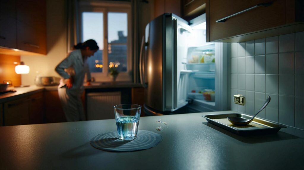 O que significa quando a geladeira faz barulhos altos durante a noite?