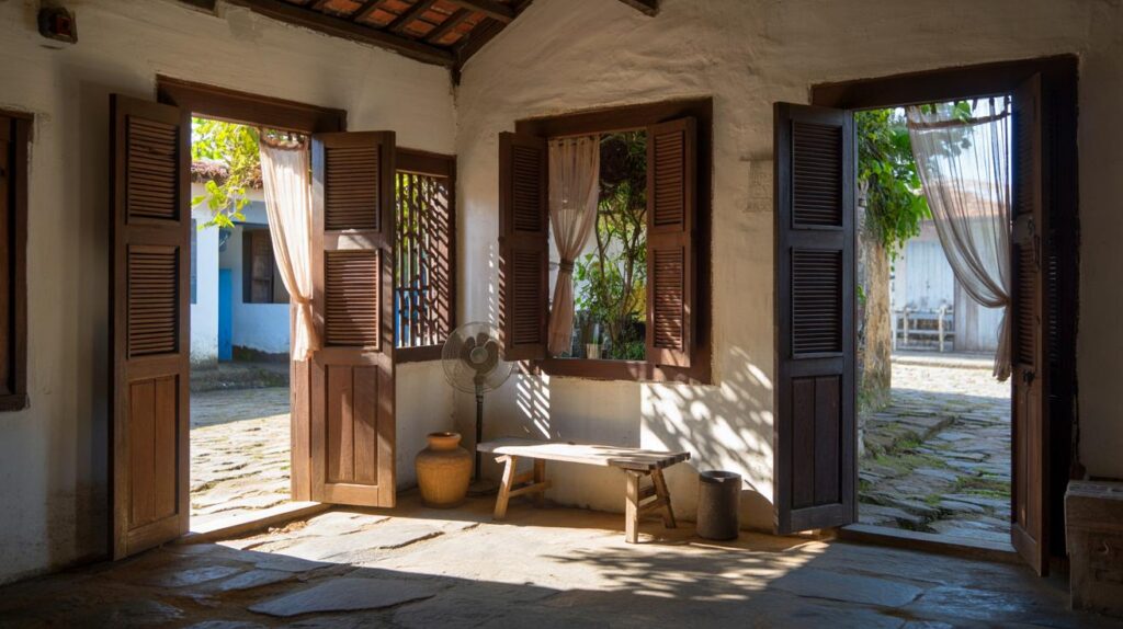 O segredo das casas antigas que ficam frescas sem ar-condicionado