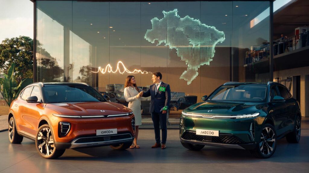 Omoda & Jaecoo: você fala certo? nome, sentido e por que já soma 50 lojas no Brasil e planos 2028