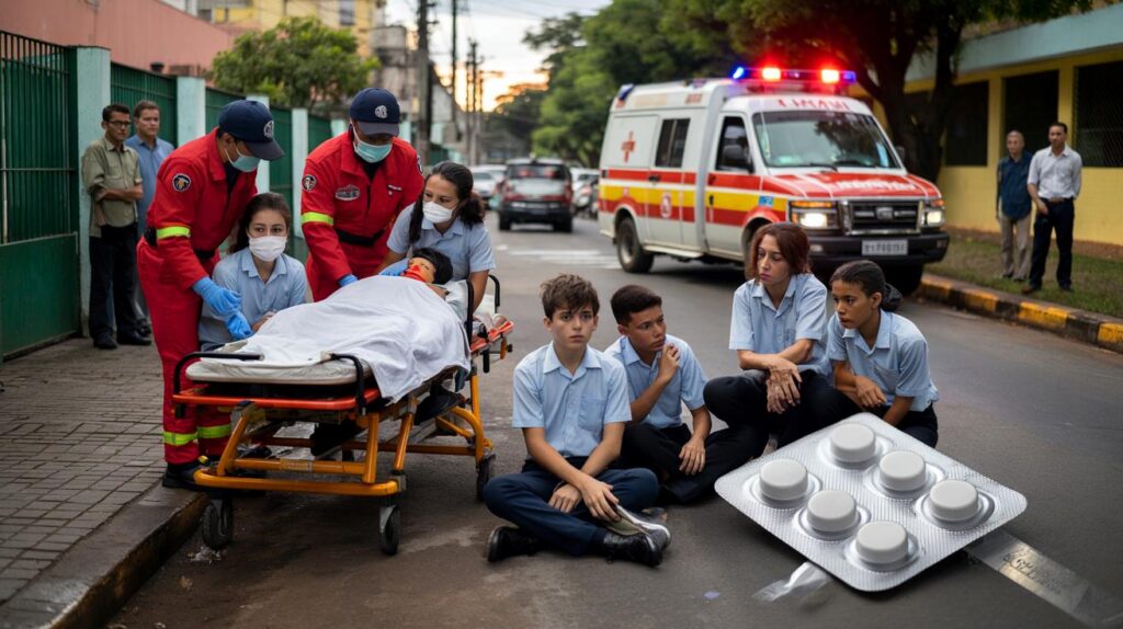 Pais, atenção: seus filhos estão seguros? seis alunos (12 a 15) tomam clonazepam e passam mal em SP