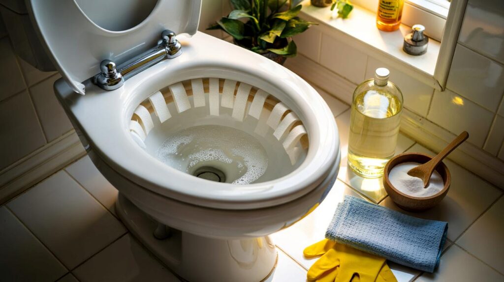 Papel-toalha + vinagre no vaso : o truque de María Fernández que você e 7 em 10 casas ignoram