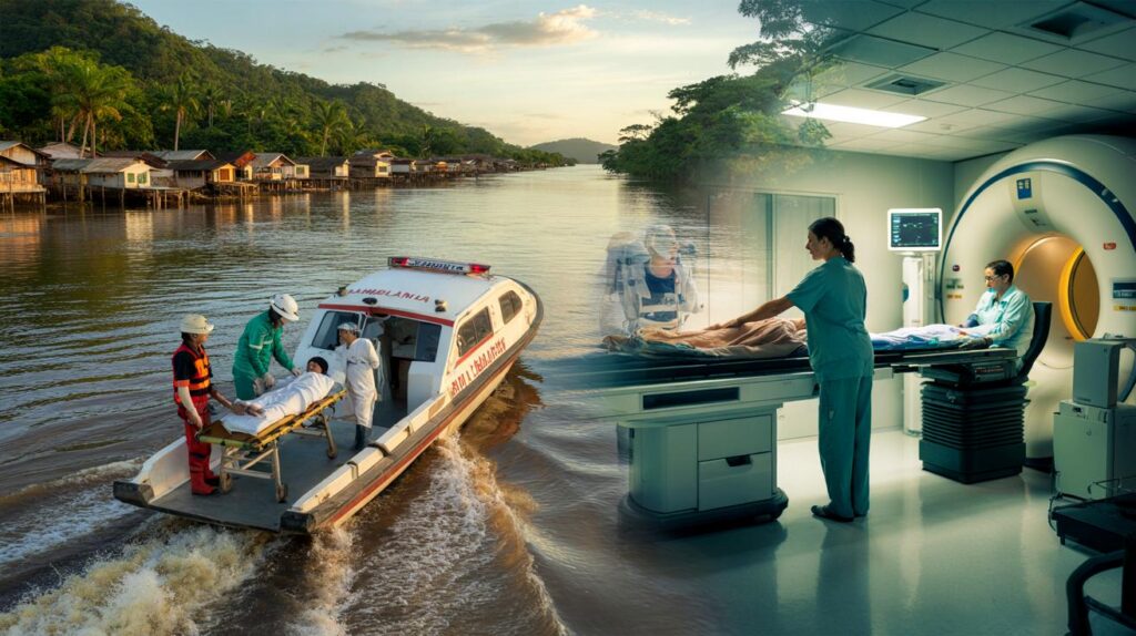 Pará garante R$ 240 milhões para a saúde: você vai sentir a diferença em 2025? ambulanchas, PET-Scan