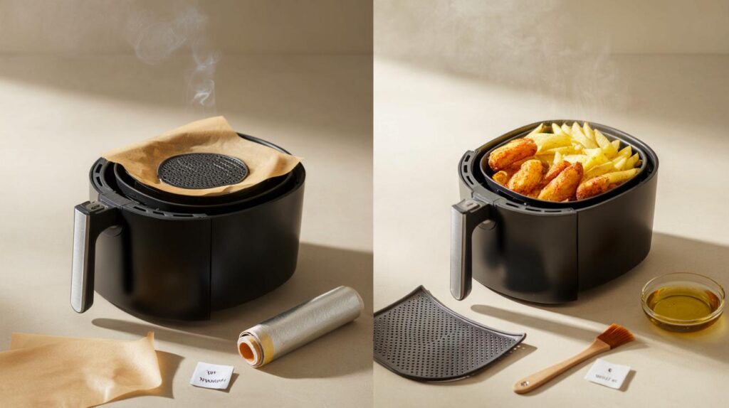 Pare já com isso na sua airfryer: você usa papel no cesto? veja por que a Philips diz para evitar