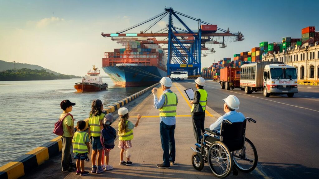 Porto de Santos abre visitas guiadas: vagas limitadas, preços acessíveis e rota inédita; você vai?