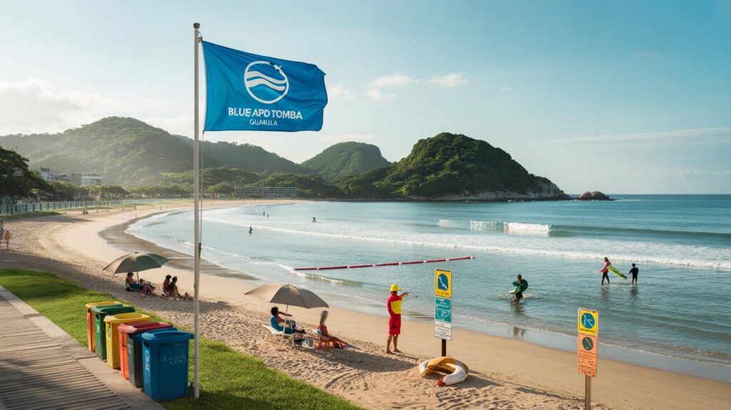 Praia do Tombo bate 16 anos de Bandeira Azul: você já viu o que isso muda para sua viagem?