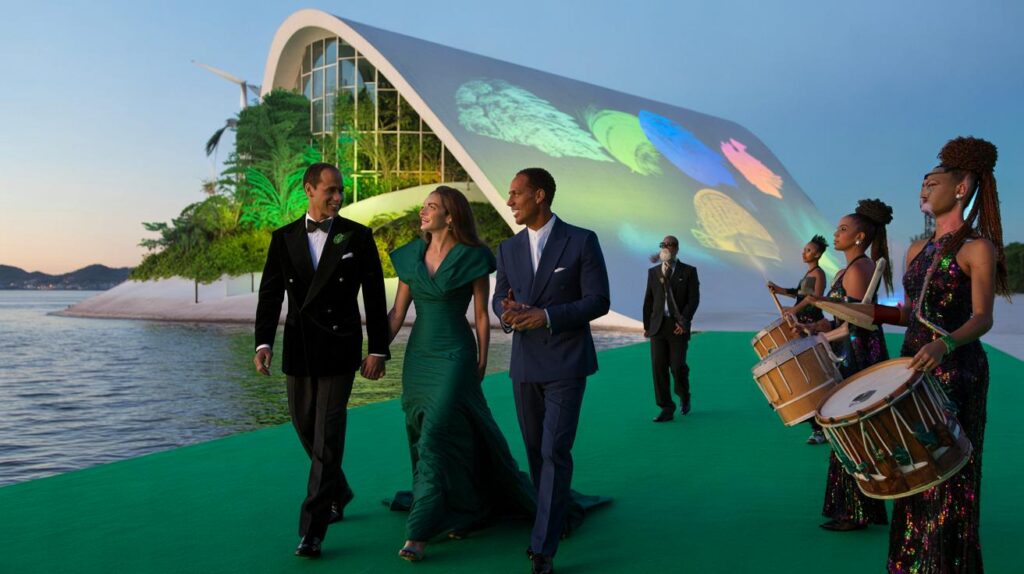 Príncipe William com Anitta e Seu Jorge no Rio: você viu o tapete verde e 5 prêmios do Earthshot?