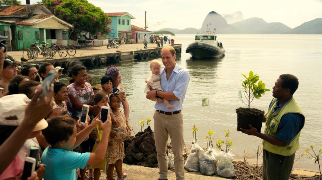 Príncipe William na Ilha de Paquetá: você teria ido ao encontro que reuniu 350 moradores e fotos?