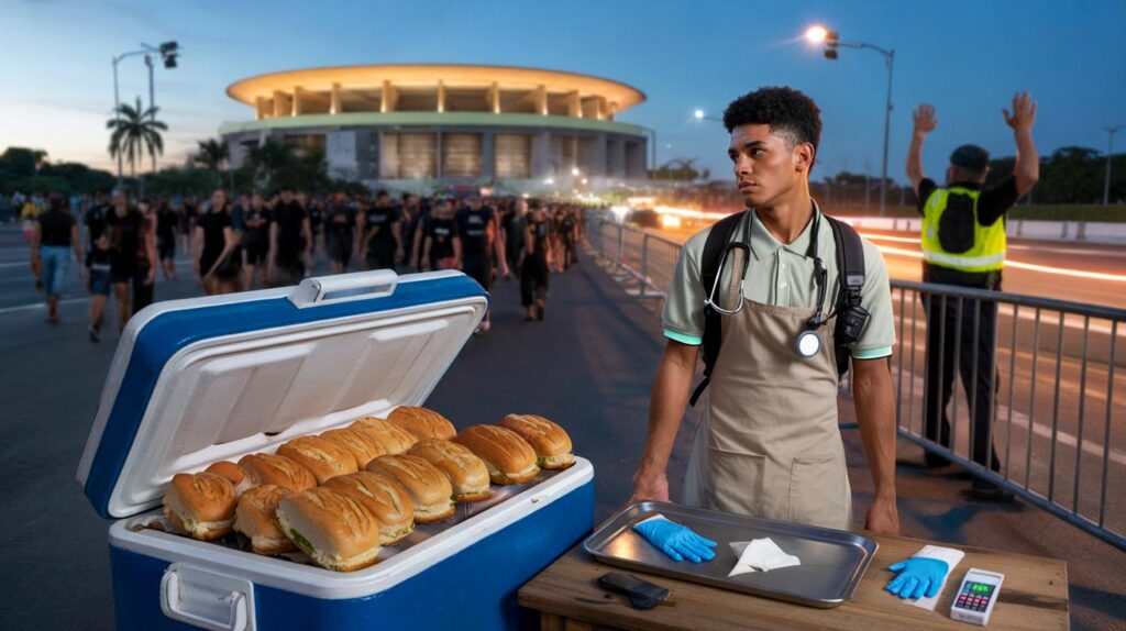 Proibido no show do Guns N’ Roses, estudante perde 400 vendas na Arena Pantanal: o que faria?