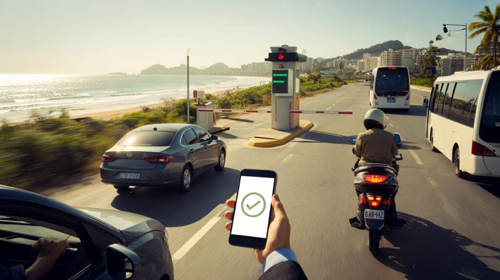 R$ 140 para acessar cidade do litoral de SP em dezembro: seu carro, moto ou ônibus vai pagar?