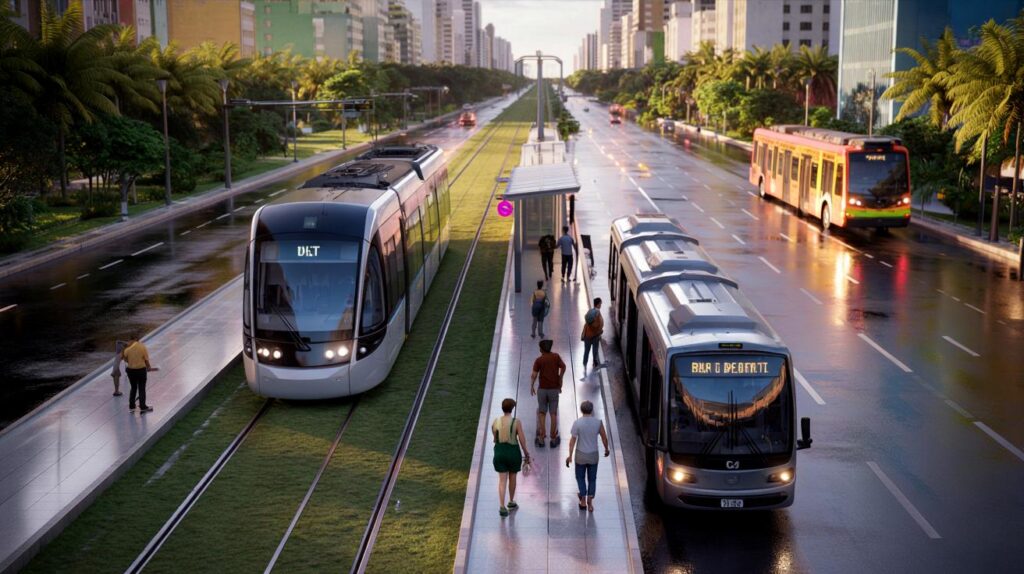 Recife e RMR: 6 projetos e R$ 14,8 bi em 156 km de VLT/BRT elétrico vão mudar seu dia de viagem?