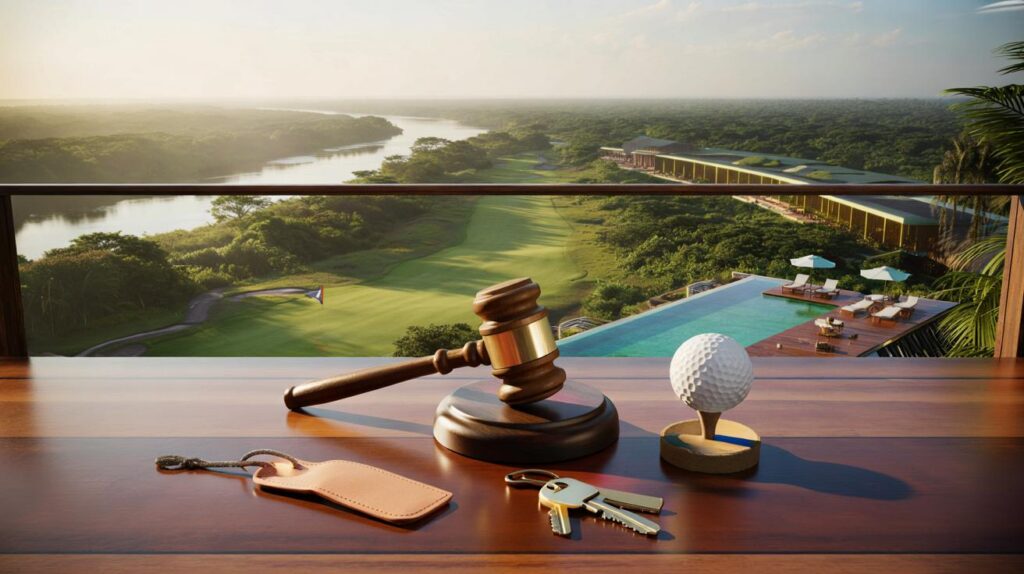 Resort com campo de golfe no Amazonas vai a leilão por metade do preço: você pagaria parcelado?