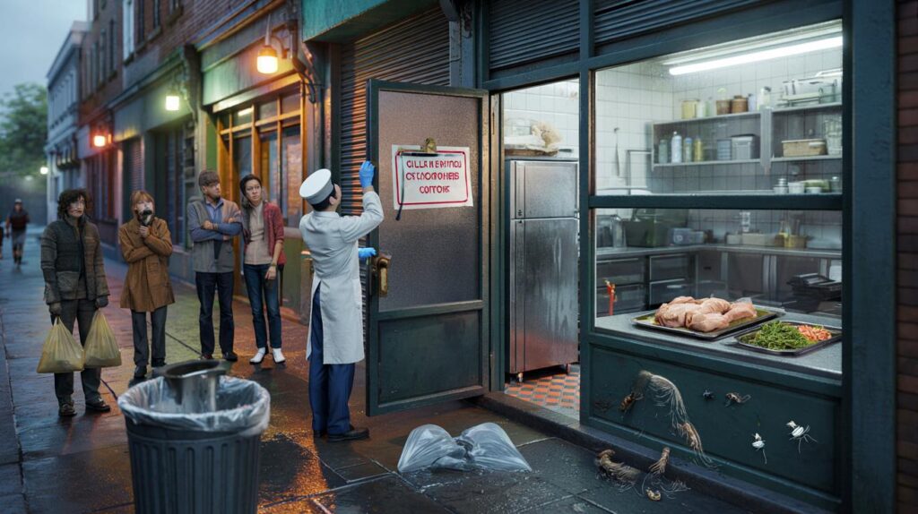 Restaurante fecha e culpa você, vizinho: nota zero revela riscos que podem estar na sua rua