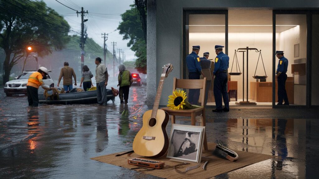 Rio em choque e Lô Borges se despede: operação diz seguir o STF, e você arca com a crise climática?