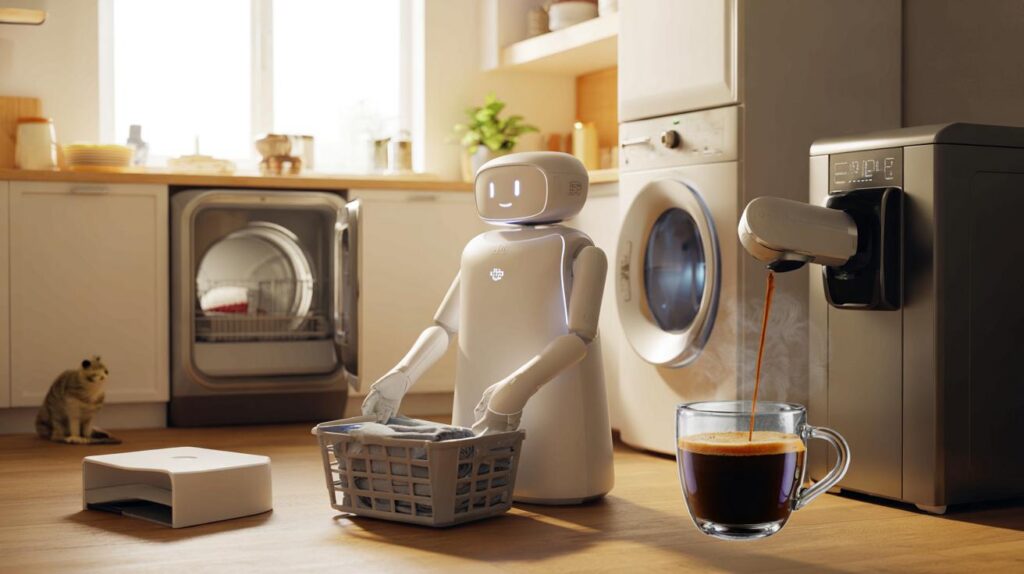 Robô que lava roupa e serve café por R$ 2,6 mil por mês: você deixaria sua casa nas mãos dele?