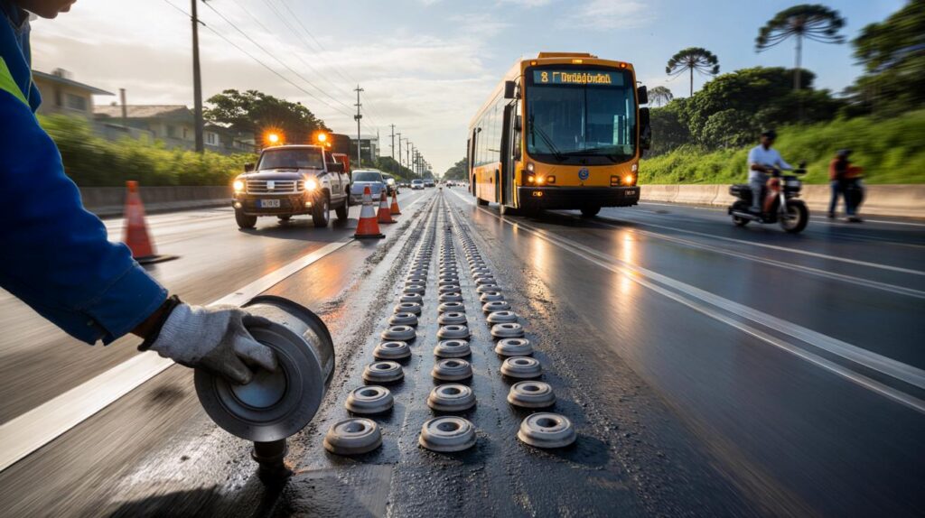 Rodovia da RMC ganha ímãs para o BUD entre km 6 e 7: seu trajeto, das 10h às 17h, vai mudar?