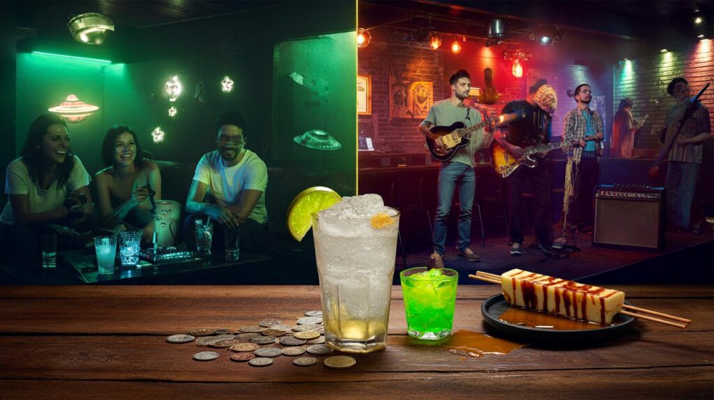 Samambaia vibra : bar espacial com caipirinha de R$ 1 e pub de rock desafiam você hoje à noite