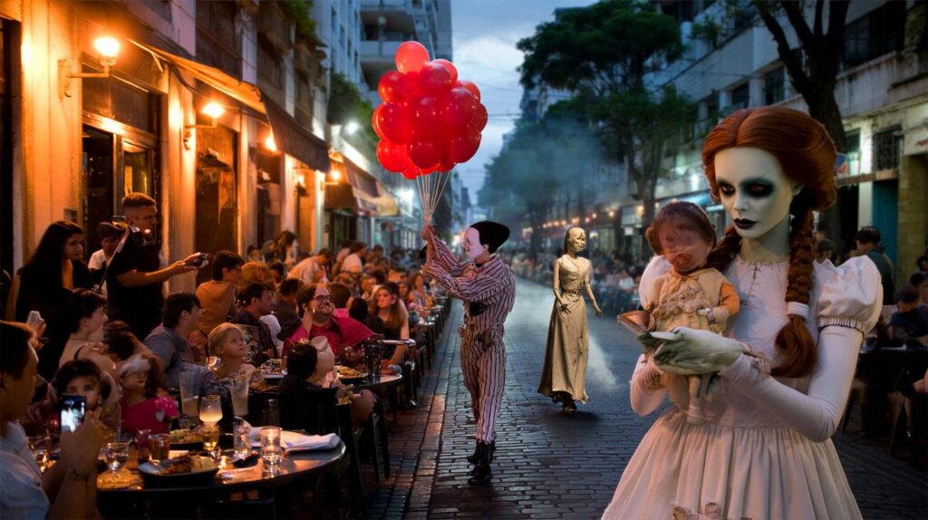 Santos se prepara para o medo: você vai encarar Annabelle e Pennywise na Rua Gastronômica dia 4?