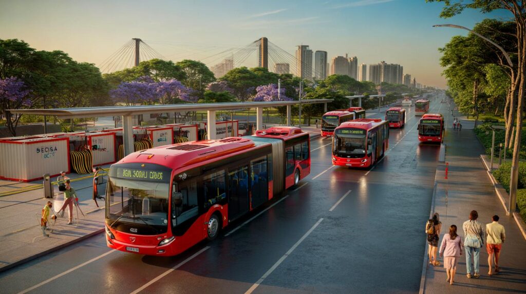 São Paulo chega a 1.000 ônibus elétricos: você vai sentir a diferença no bolso e no ar que respira?