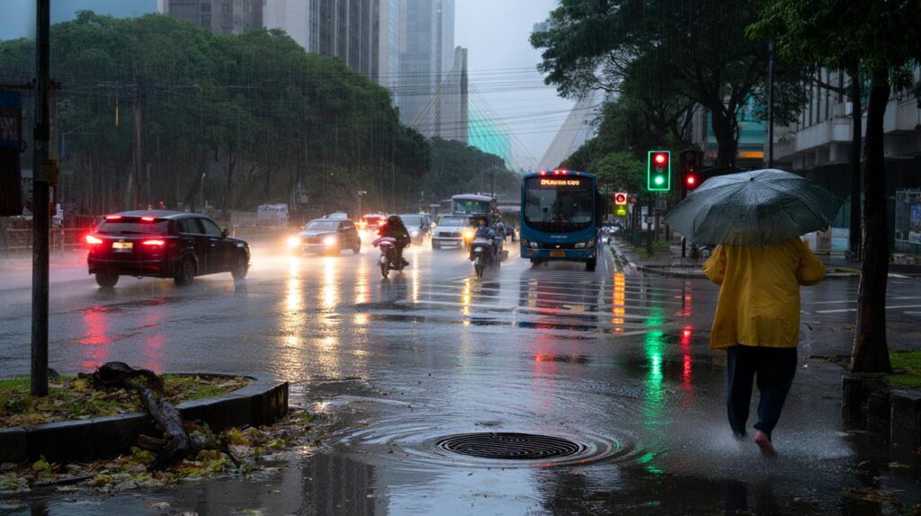São Paulo enfrenta chuva até sábado, rajadas de 60 km/h e risco de alagamento: sua casa está segura?