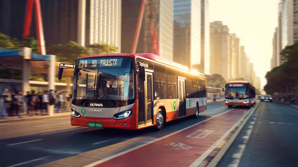 São Paulo já tem 1.009 ônibus elétricos : você vai andar no milésimo Eletra com Caio, Scania e WEG?
