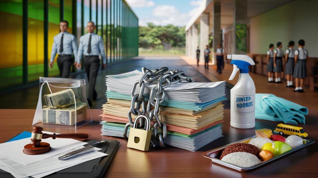 Seduc do Tocantins corta repasses a 3 contratos na mira da PF : você pode ser afetado nas escolas?