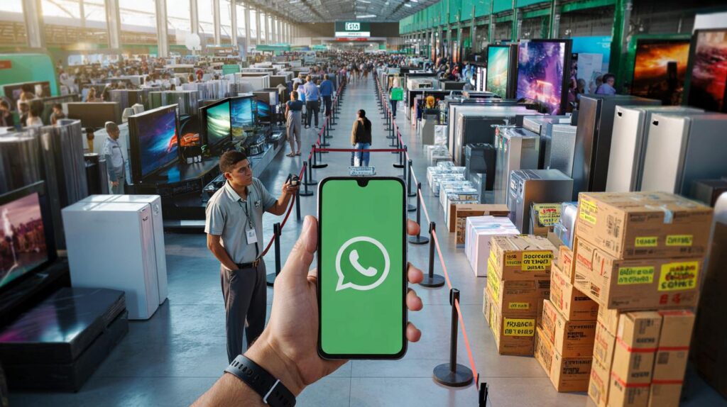 Serra, 7 a 9 de novembro: você vai perder até 60% em eletrônicos no TIMS Carapina via WhatsApp?