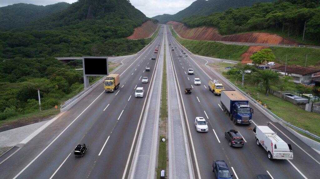 Serra das Araras: você vai ganhar tempo com 6 faixas na subida e descida, pronto para a mudança?