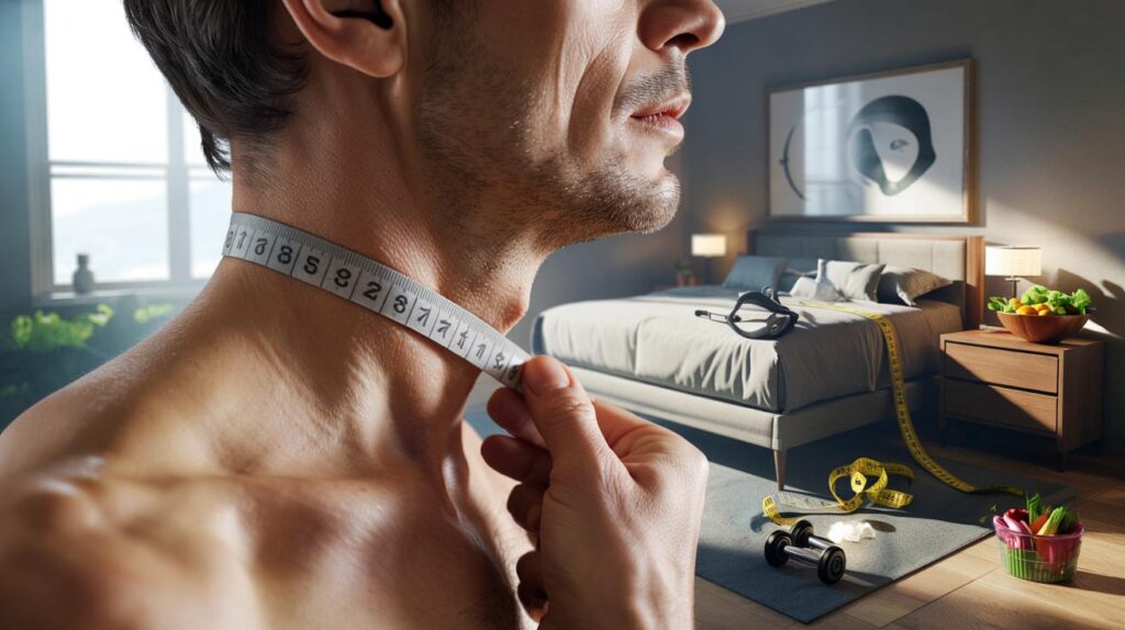Seu pescoço engordou ou afinou 2 cm? veja o que isso revela sobre IMC, diabetes e apneia do sono