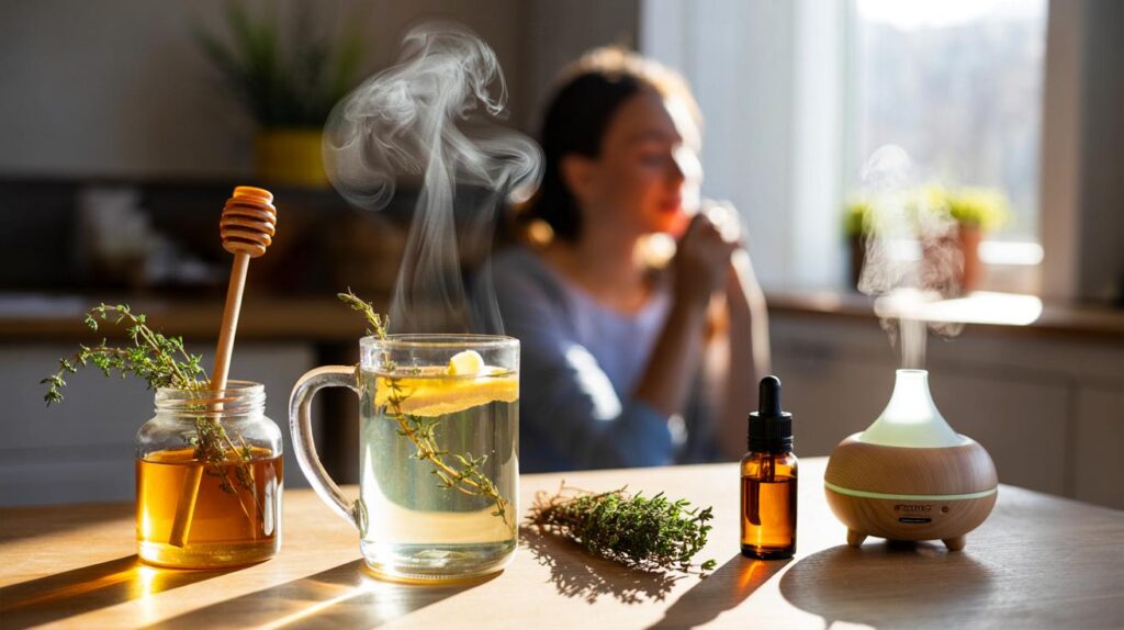 Seu remédio caseiro está funcionando? tomilho em 3 formas : o antibiótico natural para respiração