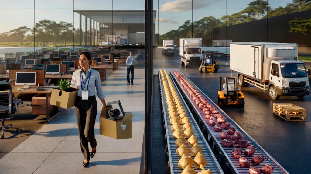 Seu salário está em risco com a fusão BRF e Marfrig? MBRF corta 1.000 cargos e mira R$ 1 bi