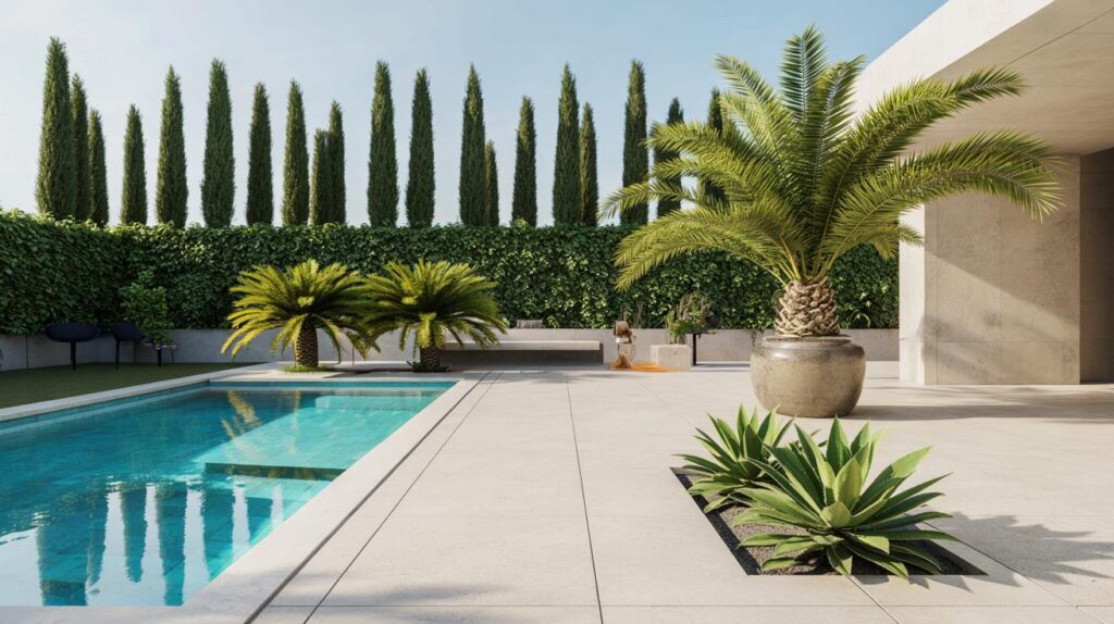 Sua piscina vive suja? 5 árvores para plantar agora: menos folhas na água e nada de rachaduras