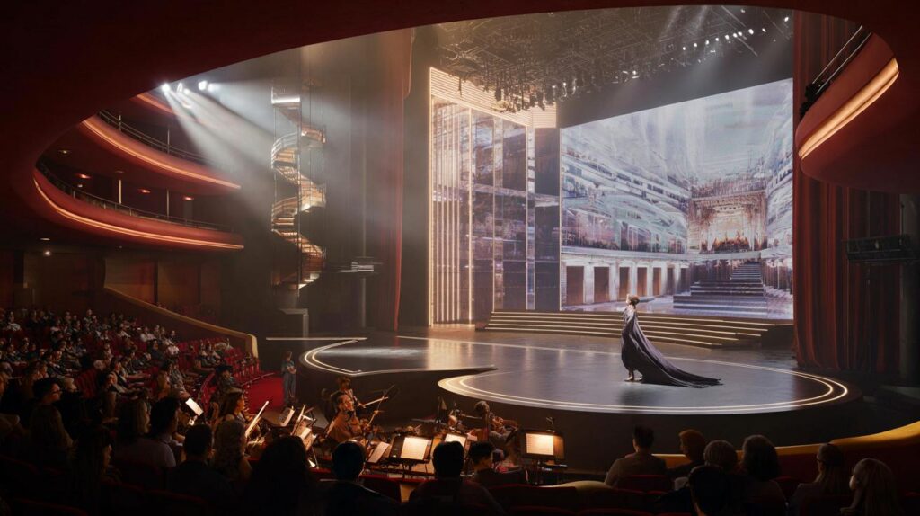 Teatro Santander é eleito o melhor para superproduções em SP: você já viu os 2 palcos giratórios?