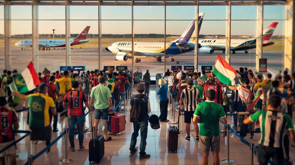 Torcedor, você vai ficar de fora? 5 voos extras, pacotes a R$ 7 mil e filas para Lima e Assunção
