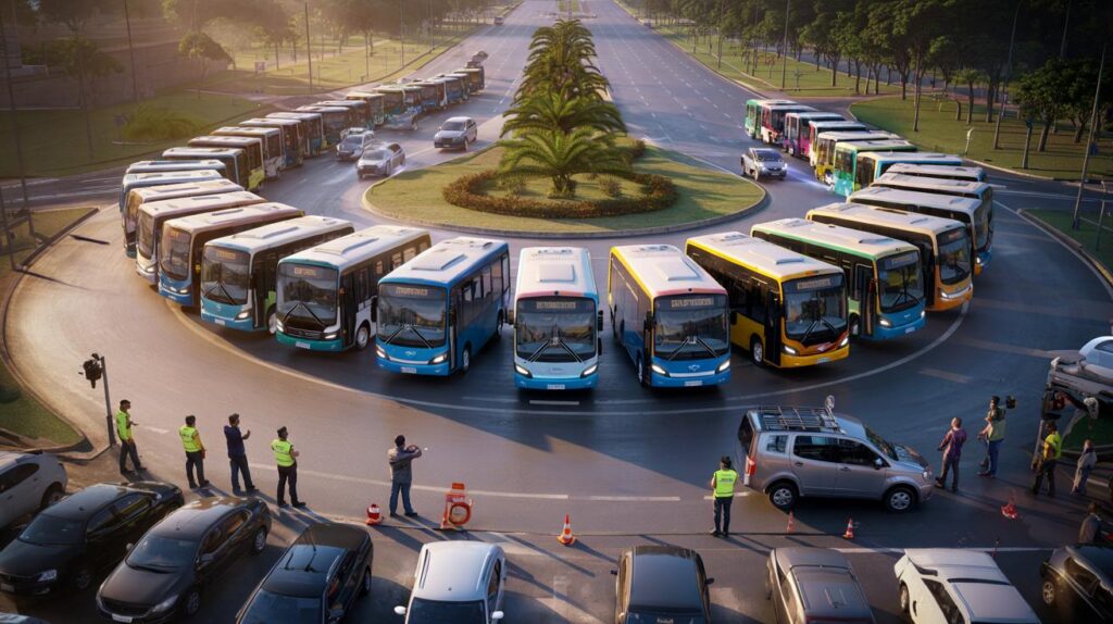 Trânsito parou na Presidente Vargas: você perdeu tempo por 20 ônibus novos? veja o que mudou