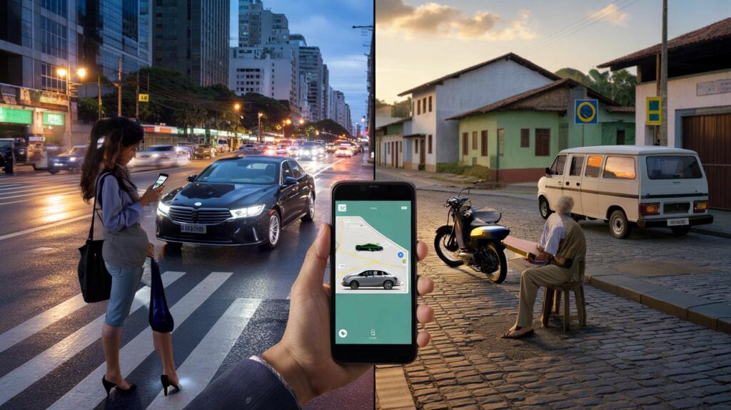 Transporte por app cresce 65% no Brasil, mas você ainda está sem serviço em 4.084 cidades?