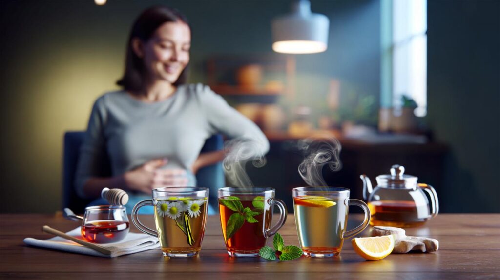 Três chás para limpar seu estômago em 7 dias: você sofre com azia e inchaço após as refeições?