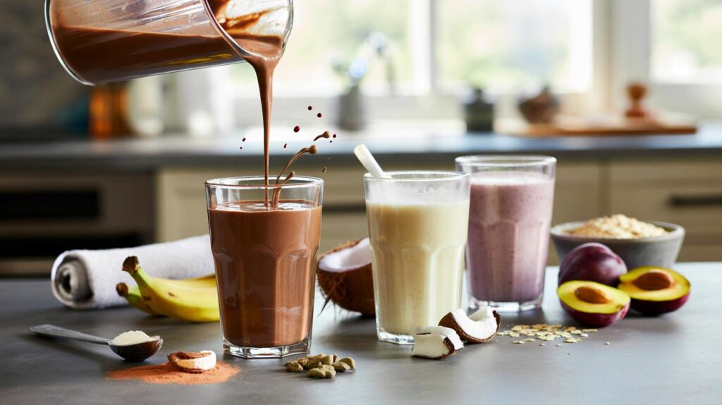 Três vitaminas caseiras pós-treino: você perde ganhos ao ignorar essas receitas de 5 minutos?