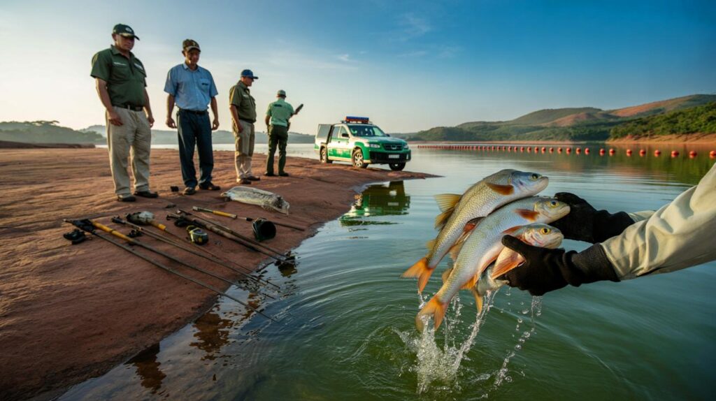 Trio flagrado na Piracema em Marília leva multa de R$ 6 mil: você faria o mesmo por 7 kg agora?