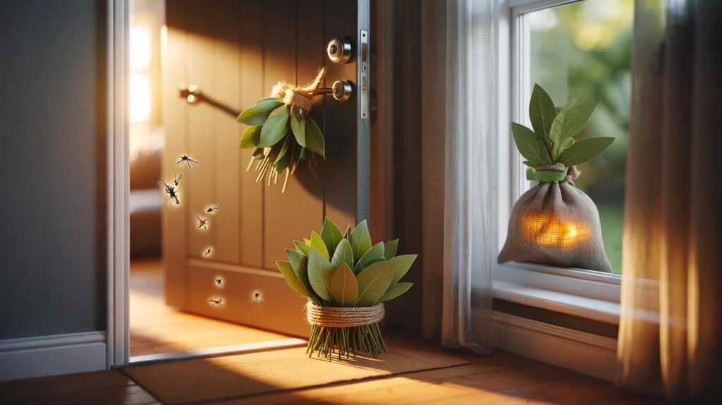 Uma folha de louro atrás da porta: 7 razões reais para espantar mosquitos e baratas da sua casa