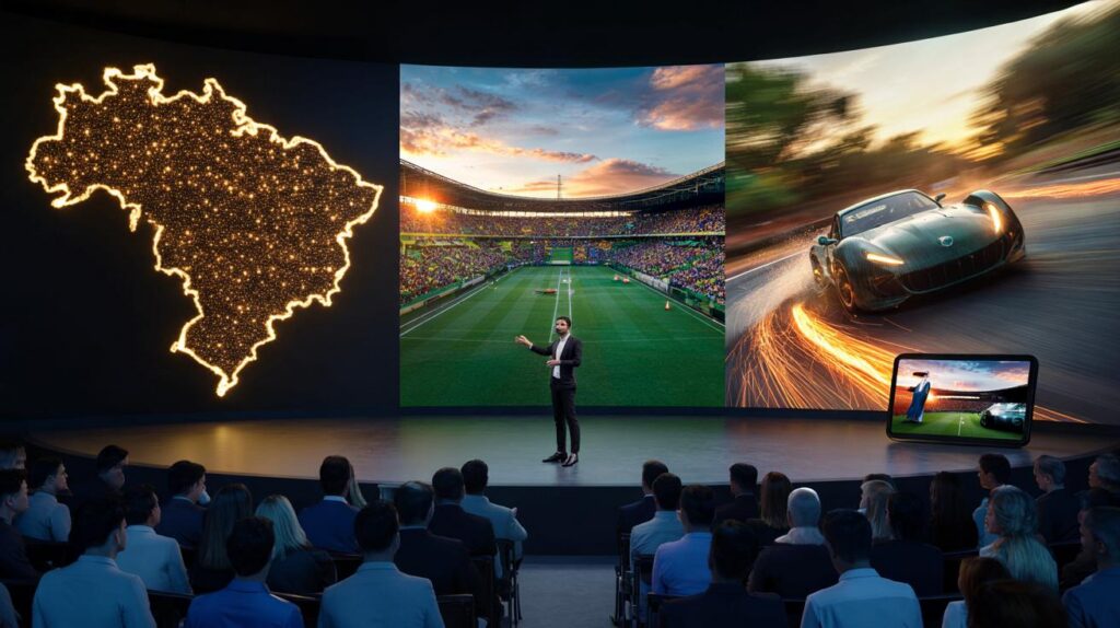 Upfront 2026 da TV TEM promete Copa do Mundo e F1 a 373 cidades: sua marca vai ficar de fora?