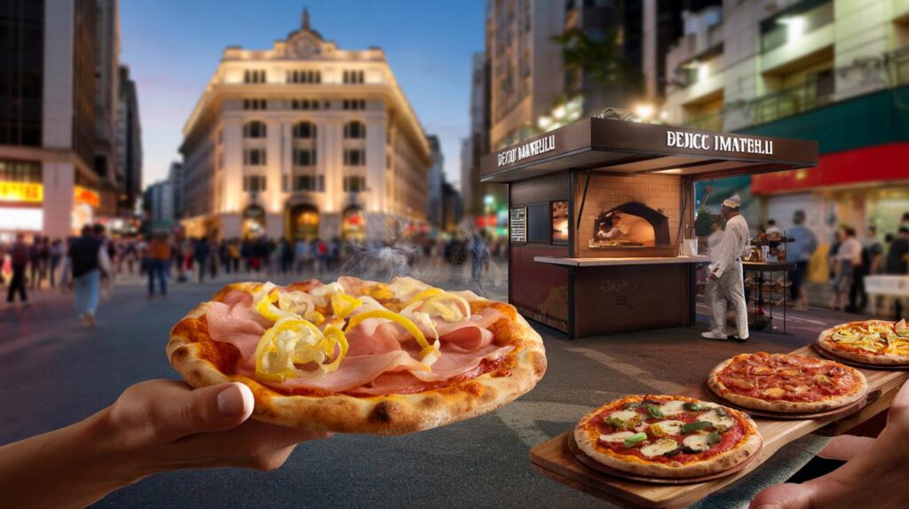 Vai ao centro de São Paulo? Di Bari Mercato leva pizzas a R$ 39 ao Edifício Martinelli: vai?