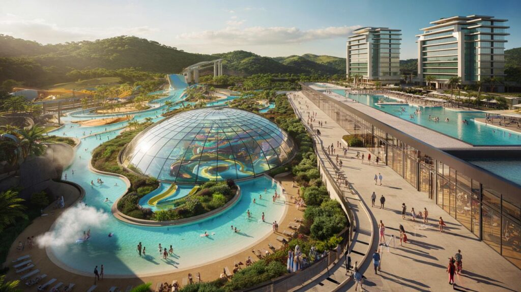 Vai caber no seu roteiro? Águas de Lindóia lança parque indoor de 6 mil m² e 4,5 mil visitantes