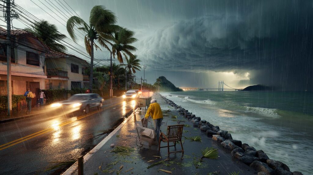 Ventos de 100 km/h e 100 mm de chuva em SC e RS: você e sua família estão prontos para sexta-feira?